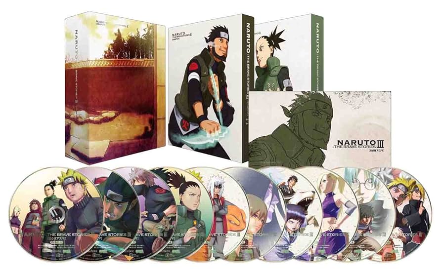 NARUTO:THE BRAVE STORIES 完全生産限定版 DVD セット Amazon.co.jp: NARUTO:THE BRAVE STORIES I「風影を奪還せよ